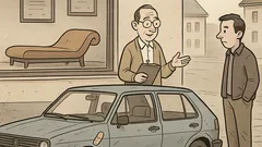 Vic: Psihiater prodaja rabljenega Golfa 2...