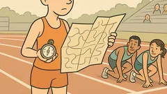 Vic: Kaj potrebuje blondinka, da preteče 100 metrov?