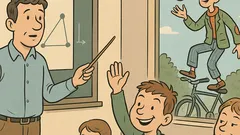 Vic: Učitelj vpraša učence o kilometrih…