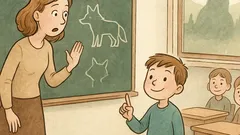 Vic: Učiteljica vpraša Ivico za živali