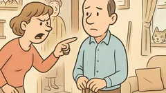 Vic: Žena pride domov in se razjezi