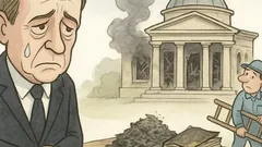 Vic: Zgorela je Bushova knjižnica…