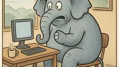 Vic: Zakaj slon ne uporablja računalnika?