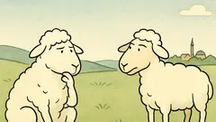 Vic: Dve ovci razpravljata o življenju po bajramu