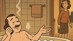 Vic: Mujo se vrne iz Nemčije z mobitelom