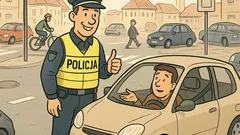 Vic: Policist ustavi avto na križišču...