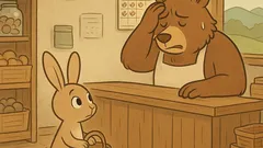 Vic: Medved odpre trgovino, pride zajec