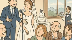 Vic: Na poroki ženin reče gostom: »Ker…«