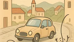 Vic: Po cesti se sprehajata dve lasi