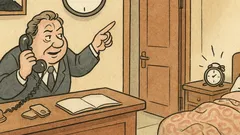 Vic: Halo, ste vi naročili bujenje ob 7.30?