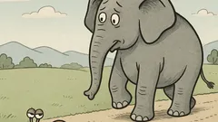 Vic: Polž in slonica hodita pet dni