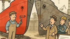 Vic: Mujo sklene pogodbo za barvanje ladje