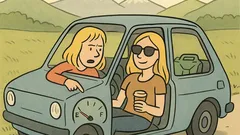 Vic: Peljeta se dve blondinki z avtomobilom…