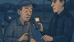 Vic: Policist ustavi Štefa sredi noči