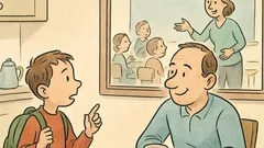 Vic: Oče vpraša Tomico o šoli