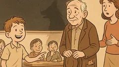 Vic: Učiteljica ukaže: oponašajte volka!