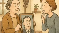 Vic: To je portret mojega nesrečnega moža…