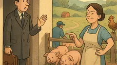 Vic: Moški iz mesta pride na kmetijo…