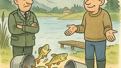 Vic: Mujo hodi z vedri rib