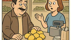 Vic: Mujo gre v trgovino po limone