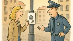 Vic: Blondinka trka na ulično svetilko