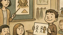 Vic: Učiteljica vpraša Perico: Kaj je faraon?