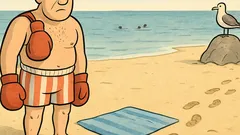 Vic: Boksar pusti zlato uro na plaži…