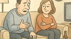 Vic: Sinoči sva z ženo sedela na kavču