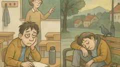 Vic: Bolje šest ur v šoli...