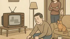 Vic: Zakaj Mujo kopa luknjo pod televizorjem?