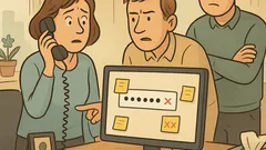 Vic: Fata dobi službo in svoj računalnik