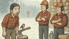 Vic: Mujo pride v Kanado kot drvosječa