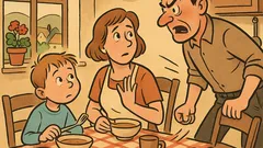 Vic: Med kosilom Janezek vpraša očeta