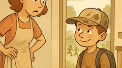 Vic: Perica pride iz šole domov