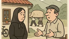 Vic: Piroćanec vpraša sosedo: Zakaj nosiš črno?