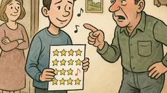 Vic: Mujo pride domov s spričevalom