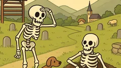 Vic: Kaj reče en kostur drugemu?