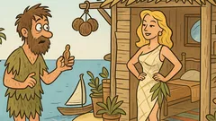 Vic: Brodolomec sreča sanjsko blondinko…