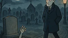 Vic: Ob polnoči moški hodi po pokopališču