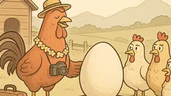 Vic: Petelin prinese nojjevo jajce