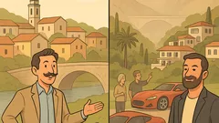 Vic: Črnogorski arhitekt obišče italijanskega kolega