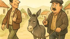 Vic: Haso vodi osla, Mujo pripomni…