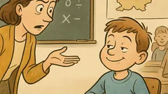 Vic: Učiteljica vpraša Iveta o piškotih