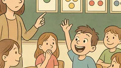 Vic: Učiteljica vpraša Ivičo šteti od 7–10