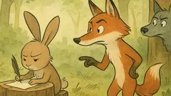 Vic: Zajček v gozdu piše disertacijo