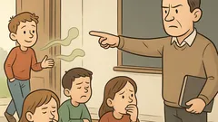 Vic: Na uri logike učenec glasno prdne