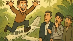 Vic: Letalo se je zrušilo v džunglo…