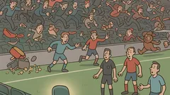 Vic: Chuck Norris stopi na stadion...