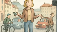 Vic: Zakaj je blondinka prečkala cesto?