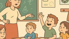 Vic: Danes učimo črko P…